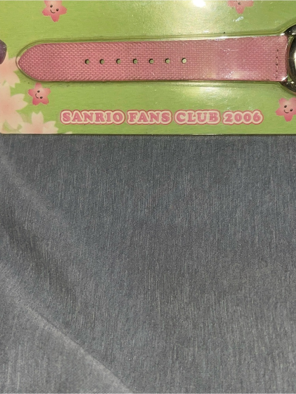 NOS Vintage 2006 Sanrio Fans Club promotional wristwatch Hello Kitty Analog Pink - Picture 6 of 9